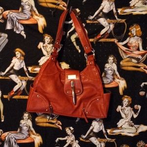 Versace red purse